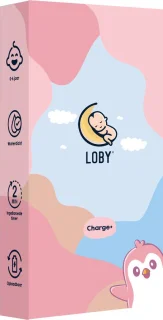 NIEUW - Loby Pinguin - Elektrische tandenborstel kind - Baby tandenborstel - Oplaadbaar en met Smart™ Timer - Roze - 0 t/m 6 Jaar