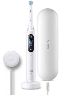 Wat vinden we goed aan de Oral-B iO Series 9 - Magnetische Tandenborstel - Alabaster White - AI technologie - Kleurenscherm - 5 poetsmodi - Smart etui