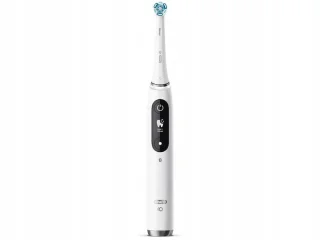 Oral-B iO Series 9 - Magnetische Tandenborstel - Alabaster White - AI technologie - Kleurenscherm - 5 poetsmodi - Smart etui