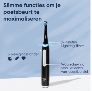 Wat vinden we goed aan de Oral-B io3 Radiant White Geschenkset