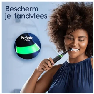 Elektrische Tandenborstel met Slimme Druk Sensor en 3 Poetsstanden
