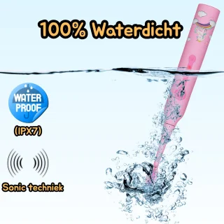 KT - Unicorn - Elektrische tandenborstel kind - Roze - Sonische elektrische kindertandenborstel 2+