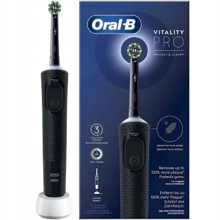 Oral-B Vitality Pro D103 Zwart - Elektrische Tandenborstel - 7600 bewegingen - 3 poetsmodi