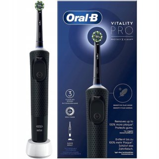 Oral-B Vitality Pro D103 Zwart — Eenvoudige en effectieve dagelijkse reiniging