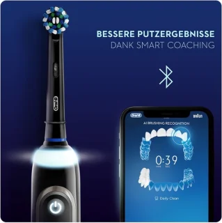Oral-B Genius X 20000 - Luxe Edition Antracietgrijs - Elektrische Tandenborstel - 1 Handvat en 4 Opzetborstels
