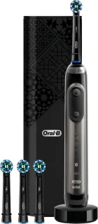 Oral-B Genius X 20000 - Luxe Edition Antracietgrijs - Elektrische Tandenborstel - 1 Handvat en 4 Opzetborstels