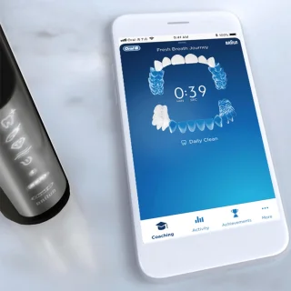 Oral-B Genius X 20000 - Luxe Edition Antracietgrijs - Elektrische Tandenborstel - 1 Handvat en 4 Opzetborstels