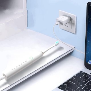 Wat vinden we goed aan de Bodybite - Sonische Elektrische Tandenborstel - 42000 Bewegingen 6 Modi IPX7 Waterdicht - Wit - BELISMILE