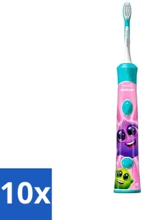 10x Philips Sonicare For Kids HX6322/04 elektrische tandenborstel blauw