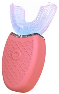 2-in-1 elektrische tandenborstel roze