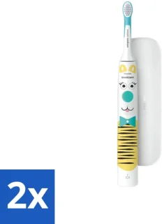 2x Philips Sonicare For Kids HX3601/01 - Elektrische tandenborstel