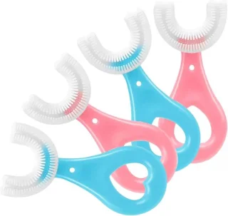 4-pack u-vormige peutertandenborstels