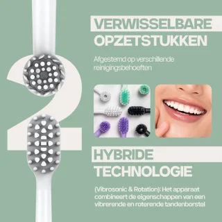 4SWISS ST216 Electrosonic Hybride tandenborstel