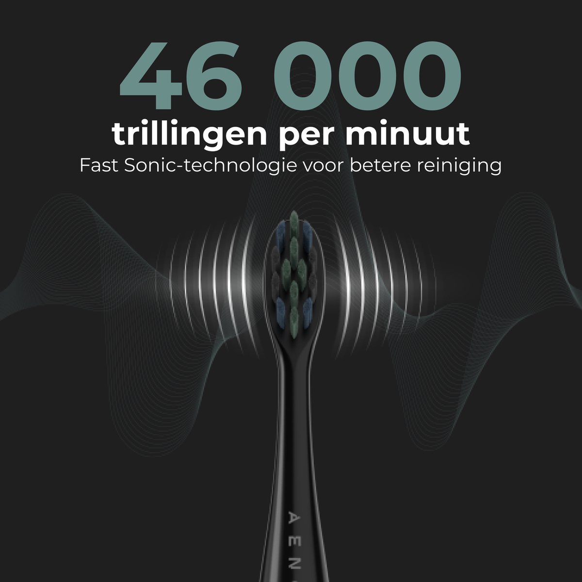 AENO DB2S Sonische Tandenborstel Zwart