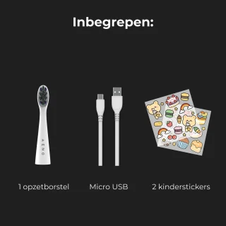 AENO DB7 Elektrische tandenborstel Wit