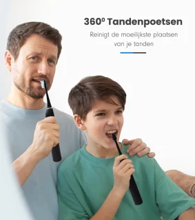 AG Opzetborstels 4 stuks voor AG350 Elektrische Tandenborstel