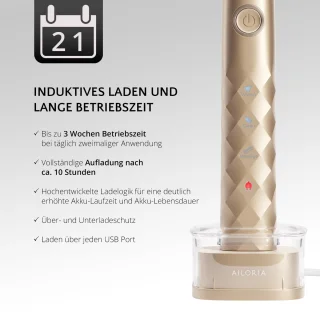 Ailoria Elektrische Tandenborstel Limited Edition Goud