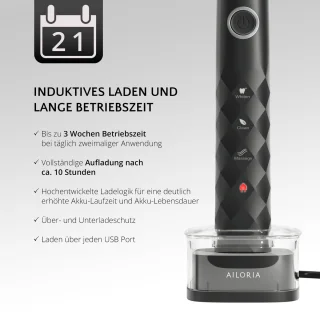 Ailoria Elektrische tandenborstel zwart