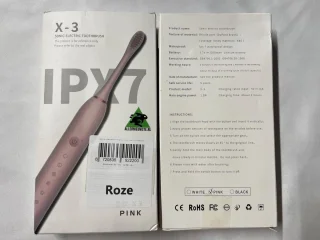 Allernieuwste.nl Elektrische Tandenborstel Ultrasone Smart Roze Set