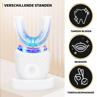 BeautyVlijt Automatische Elektrische Tandenborstel 360° Oplaadbaar