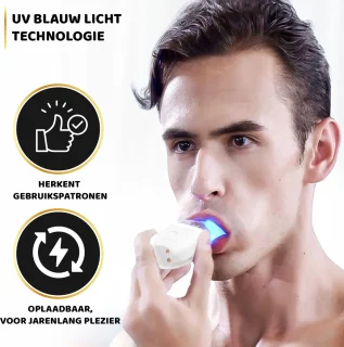 BeautyVlijt Automatische Elektrische Tandenborstel 360° Oplaadbaar