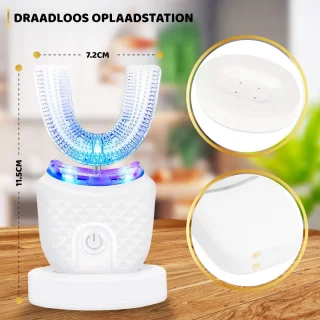 BeautyVlijt Automatische Elektrische Tandenborstel 360° Oplaadbaar