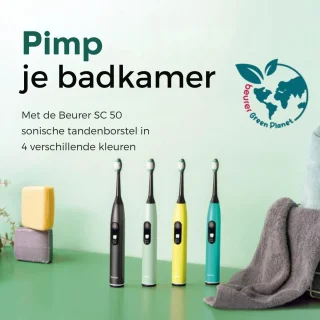 Beurer SC 50 Sonische Elektrische Tandenborstel Peppermint
