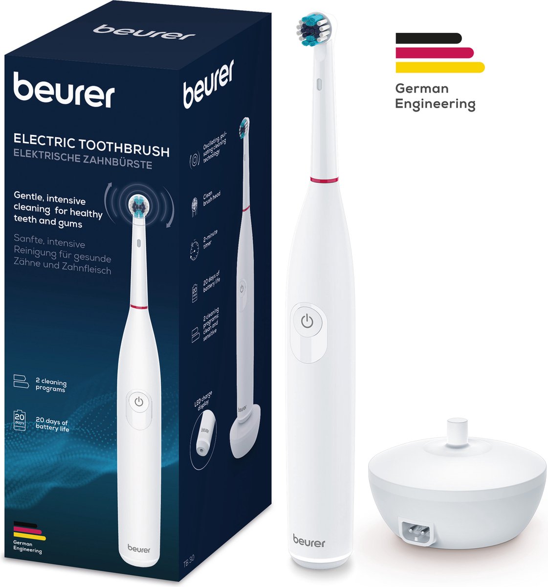 Beurer TB 30 elektrische tandenborstel wit