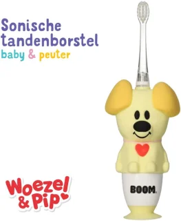 BOOM Woezel & Pip Elektrische Kindertandenborstel