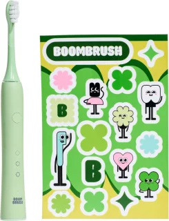 BOOMBRUSH Kiddy Brush elektrische tandenborstel groen