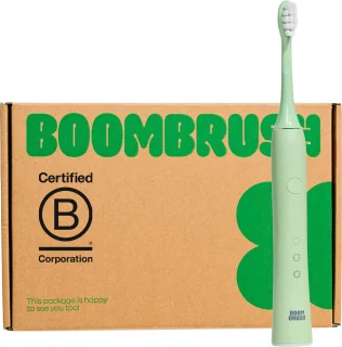 BOOMBRUSH Kiddy Brush elektrische tandenborstel groen
