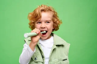 BOOMBRUSH Kiddy Brush elektrische tandenborstel groen