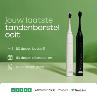 BOOMBRUSH Sonische Elektrische Tandenborstel Duo
