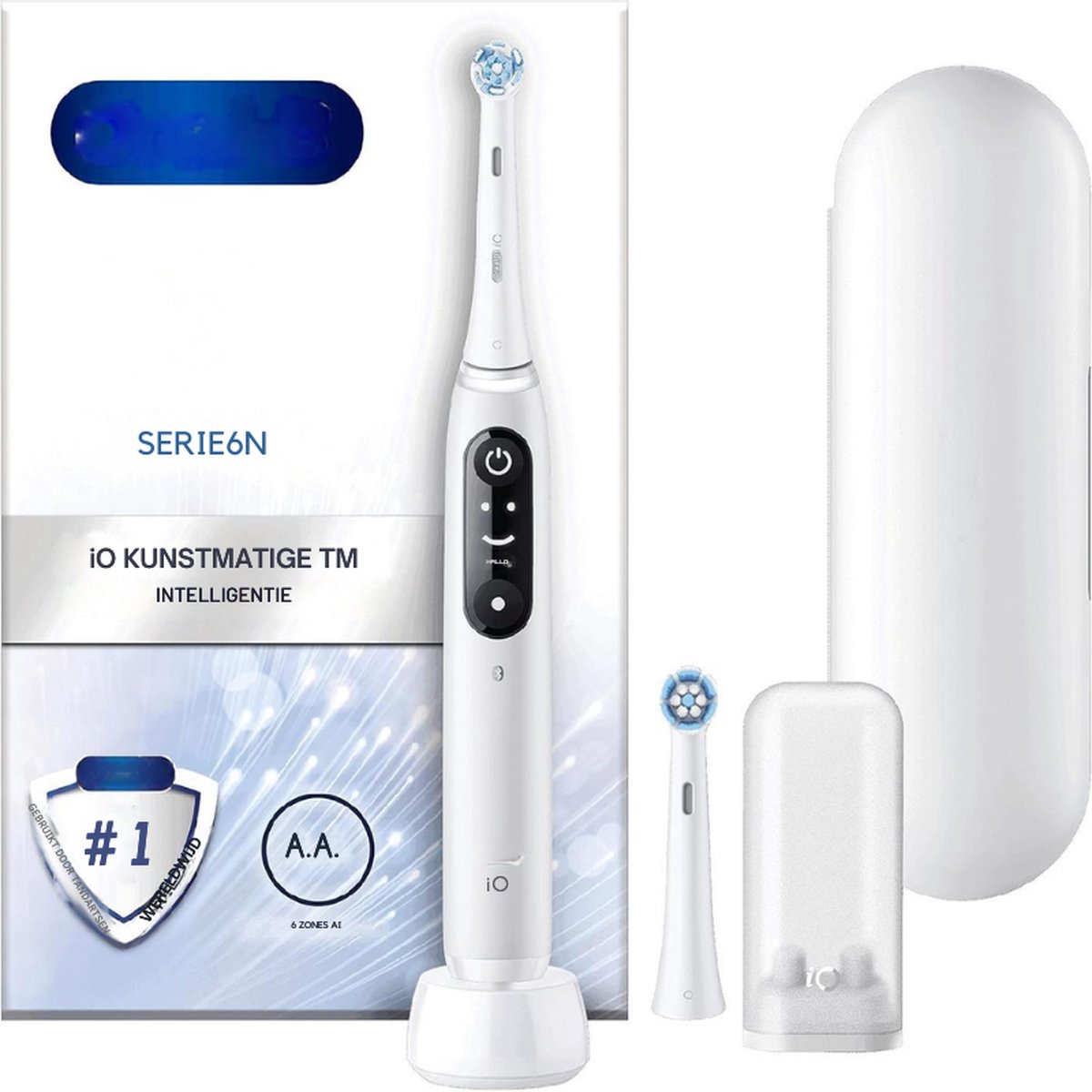 Braun 6N Witte Elektrische Tandenborstel