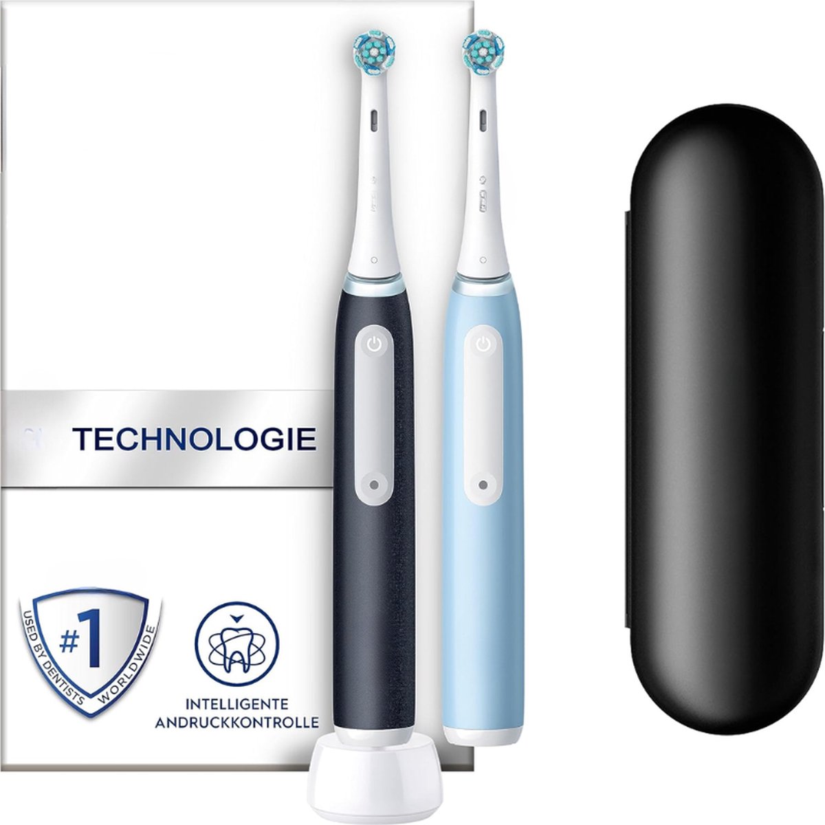 Braun Elektrische Tandenborstels Duo Zwart & Blauw