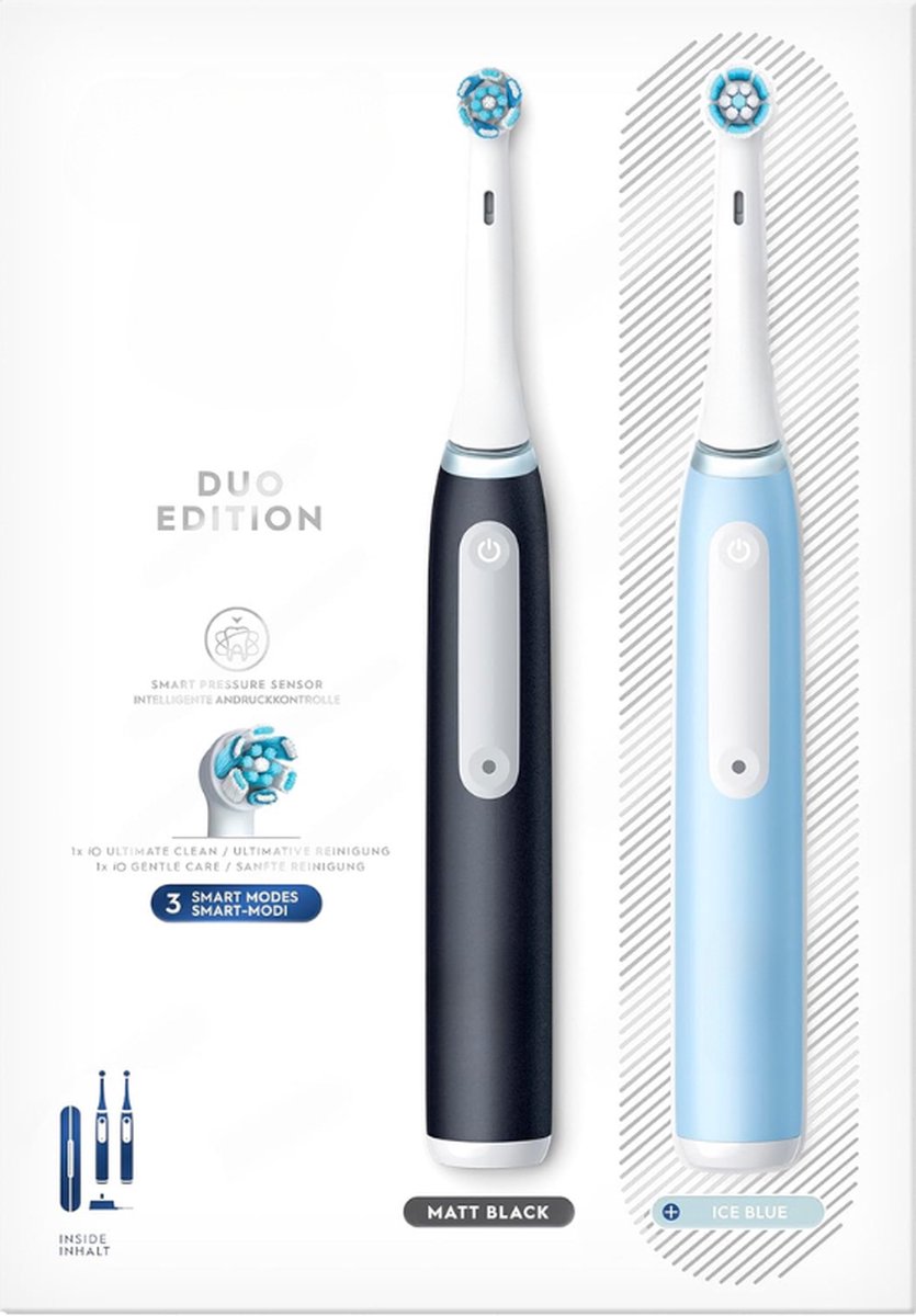 Braun Elektrische Tandenborstels Duo Zwart & Blauw