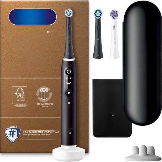 Braun iO Series 6 Plus Elektrische Tandenborstel Zwarte Lava