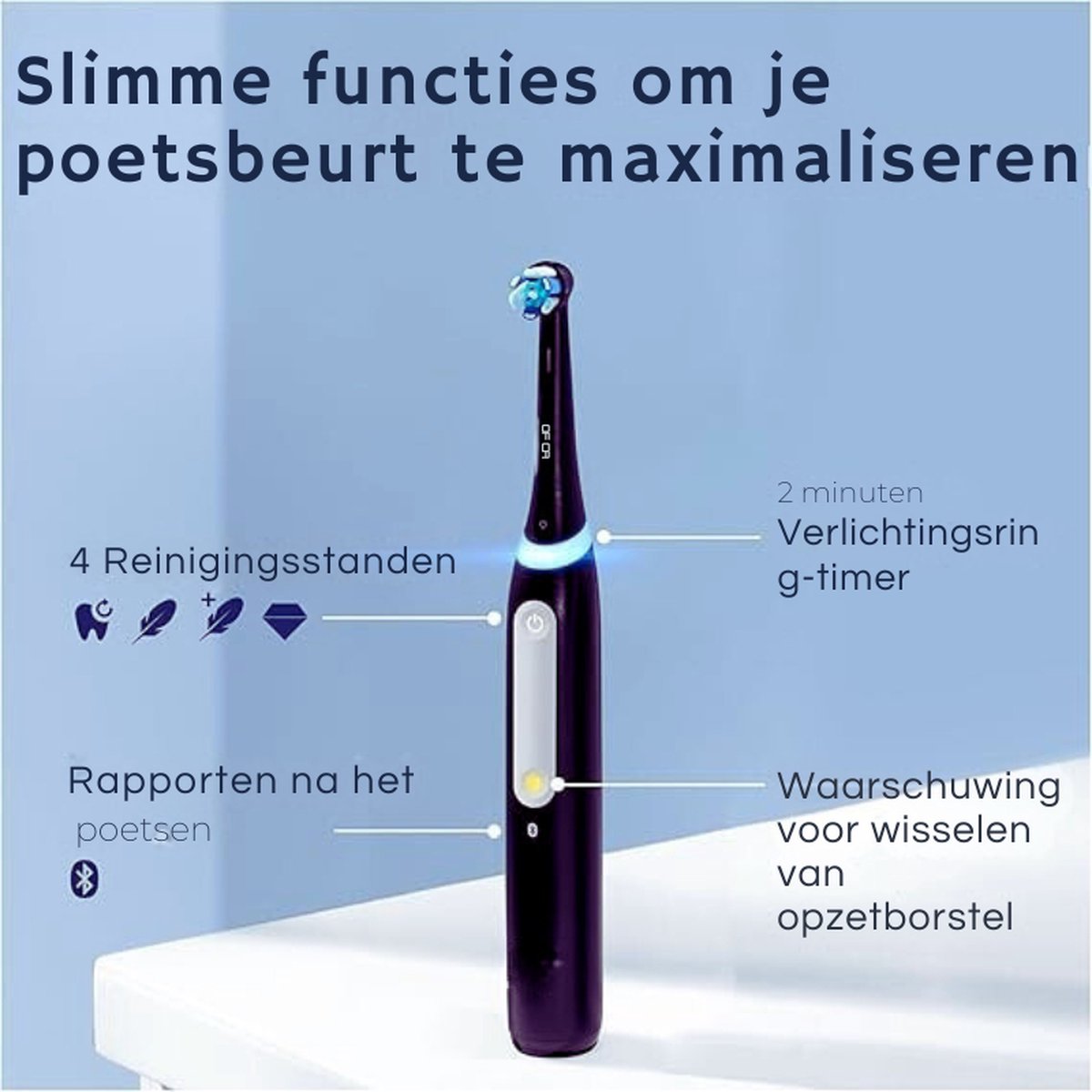 Braun Series 4 Elektrische Tandenborstel Zwart