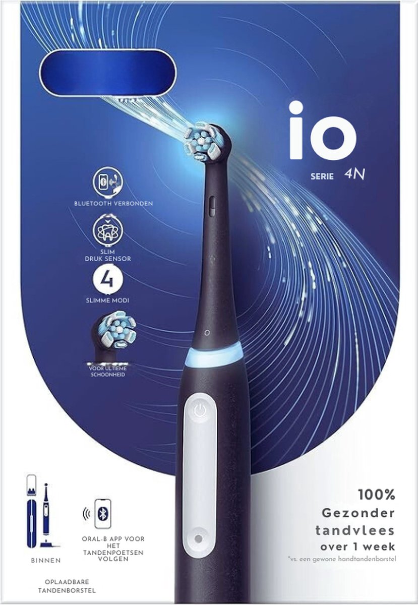 Braun Series 4 Elektrische Tandenborstel Zwart