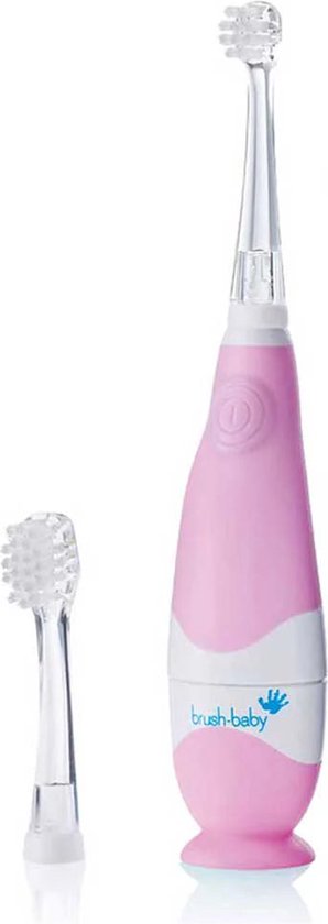 Brush-Baby BabySonic Elektrische Tandenborstel Roze 0-3 jaar