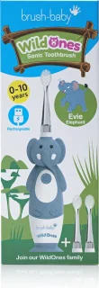 Brush-Baby WildOnes Evie de Olifant Elektrische Kindertandenborstel 0-10 jaar