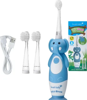 Brush-Baby WildOnes Evie de Olifant Elektrische Kindertandenborstel 0-10 jaar