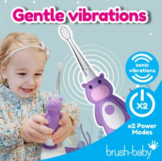 Brush-Baby Wildones Holly Elektrische Kindertandenborstel 0-10 Jaar