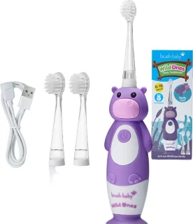 Brush-Baby Wildones Holly Elektrische Kindertandenborstel 0-10 Jaar