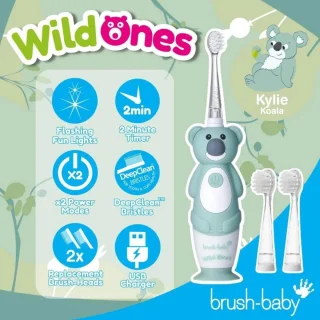 Brush-Baby Wildones Kylie de Koala elektrische tandenborstel 0-10 jaar