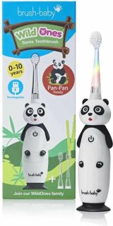 Brush-Baby WildOnes Pan-Pan de Panda elektrisch kindertandenborstel