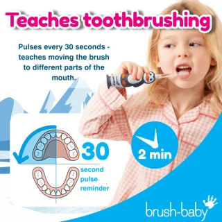 Brush-Baby Wildones Percy de Penguin Elektrische Kindertandenborstel