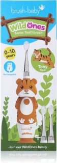 Brush-Baby Wildones Tiger Elektrische Tandenborstel 0-10 Jaar