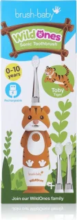 Brush-Baby Wildones Tiger Elektrische Tandenborstel 0-10 Jaar