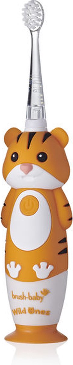 Brush-Baby WildOnes Toby de Tijger Elektrische Kindertandenborstel Set
